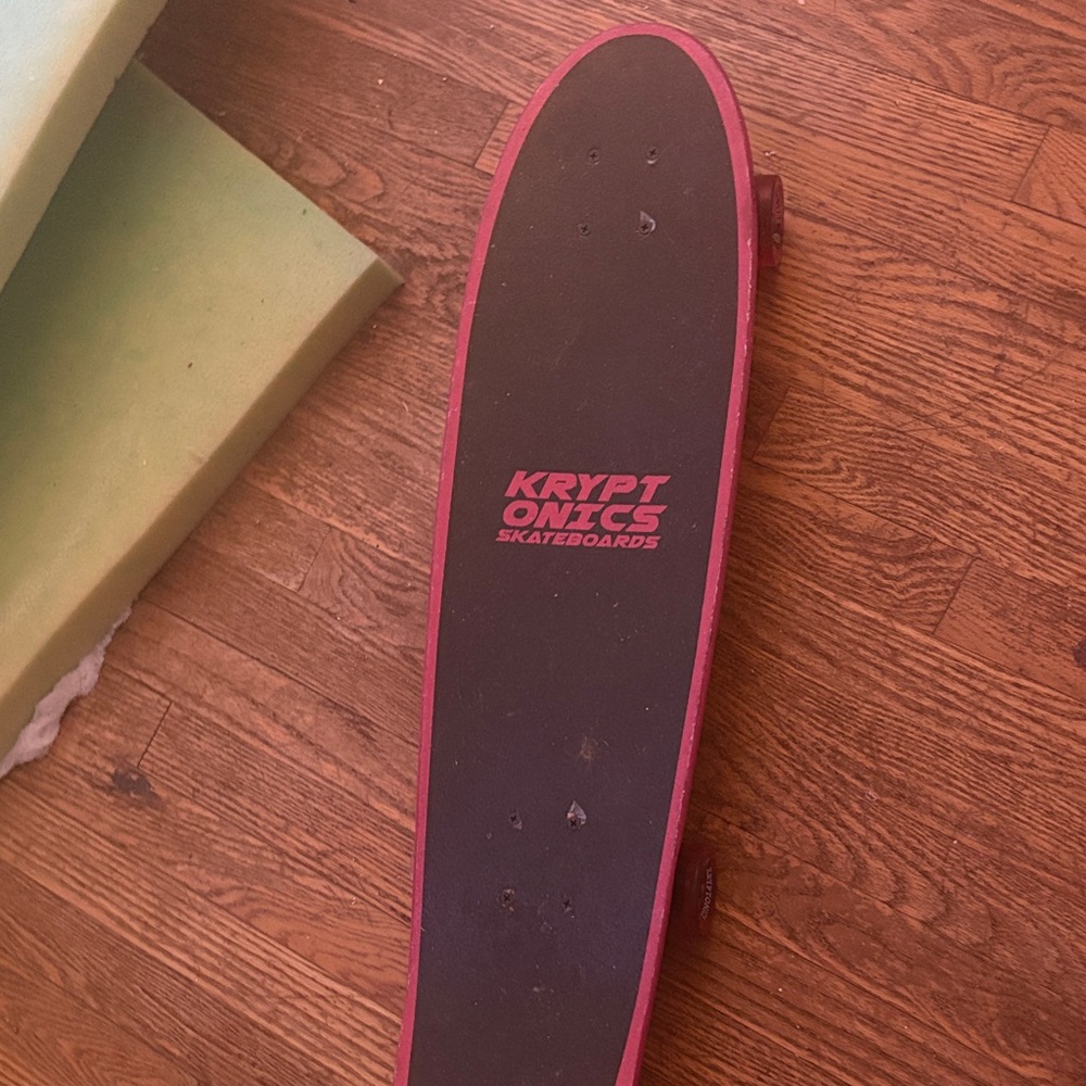 Black and Pink Skateboard for Kids